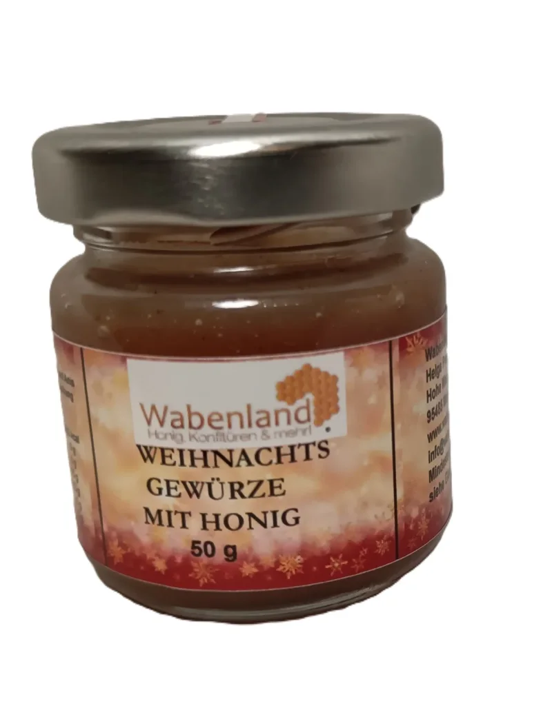 Weihnachts Gewürze mit Honig 3x 50 g