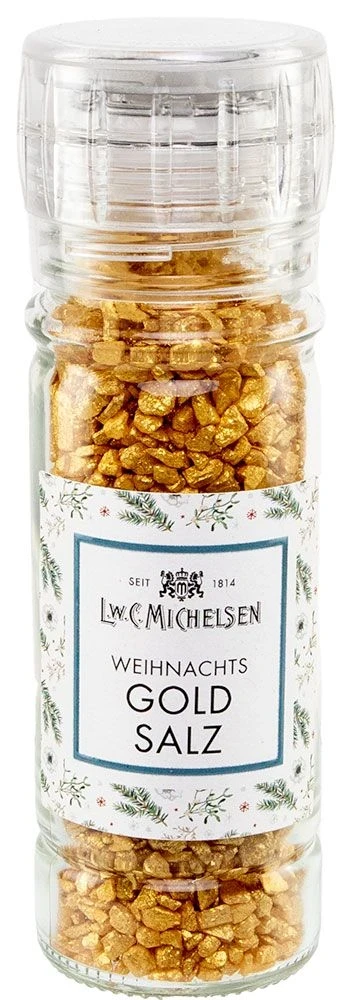 Weihnachts-Gold-Salz